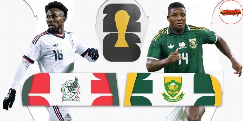 Mexico vs Nam Phi có phong độ đối lập