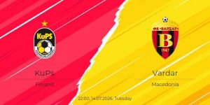 Soi kèo KuPS vs Vardar, 22h ngày 14/7 – Vòng sơ loại C1