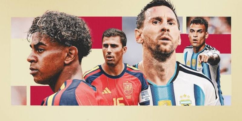 Tây Ban Nha vs Argentina đều chơi ấn tượng